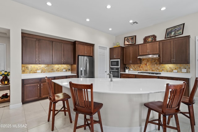 61663 E Talc St, Oracle, AZ 85623 - kitchen with dishwasher, light countertops, a sink, and recessed lighting