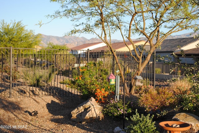 61663 E Talc St, Oracle, AZ 85623 - drone / aerial view with a mountain view and a residential view