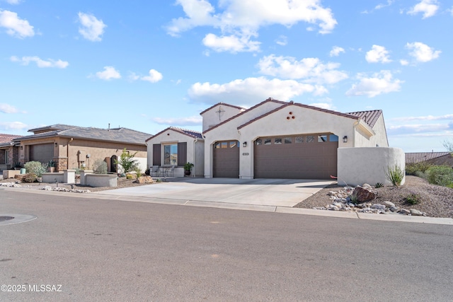 61663 E Talc St, Oracle, AZ 85623 - property entrance featuring stucco siding and an attached garage
