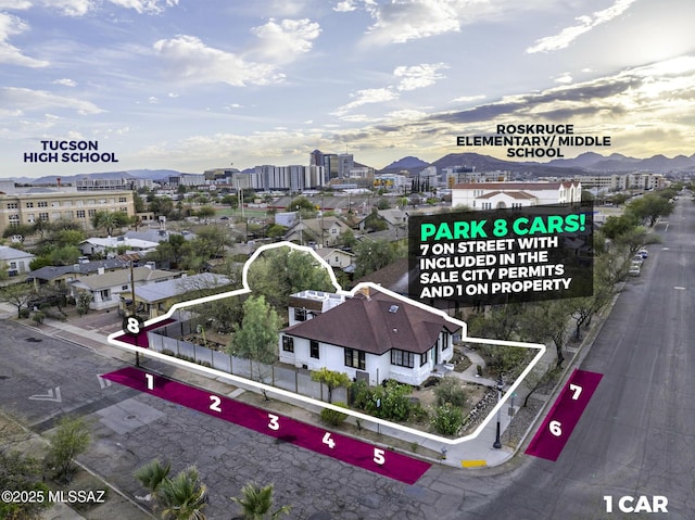 646 E 5th St, Tucson, AZ 85705 - drone / aerial view