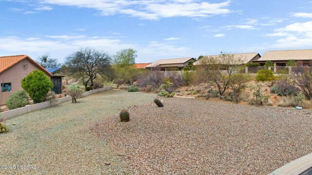 39425 S Mchaney Ct, Tucson, AZ 85739 - view of yard featuring fence