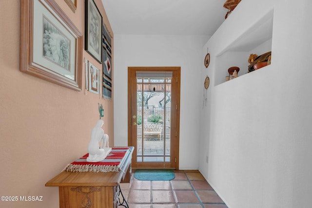 view of doorway to outside