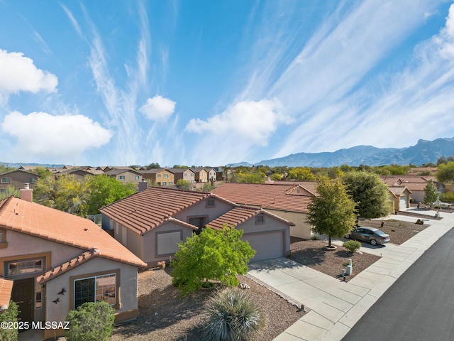 exterior space with a residential view