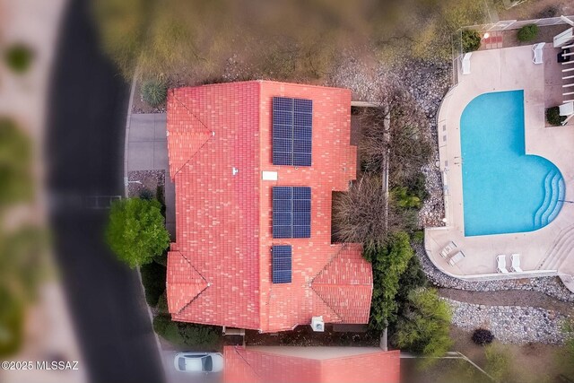 drone / aerial view