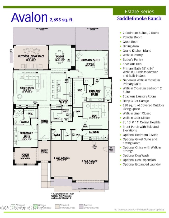61400 E Limestone St, Oracle, AZ 85623 - home floor plan