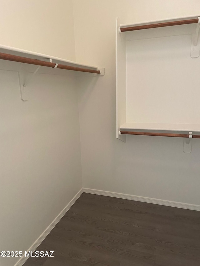 6610 S Via Molino De Viento, Tucson, AZ 85757 - spacious closet with dark wood finished floors