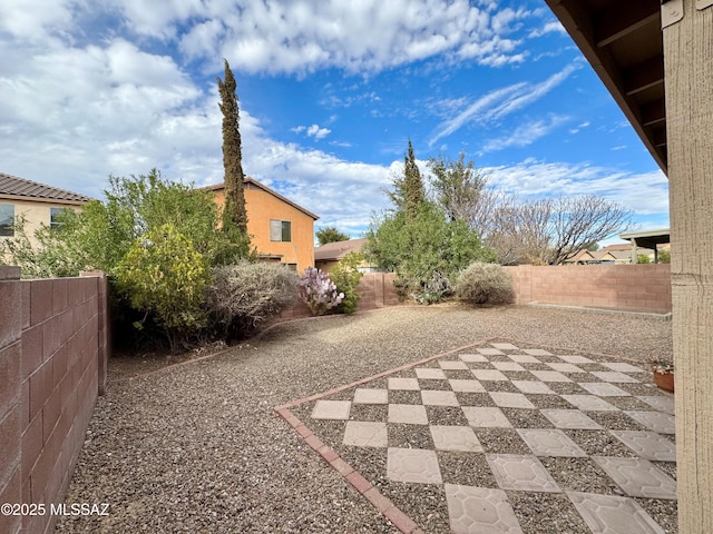 view of patio / terrace featuring a fenced backyard