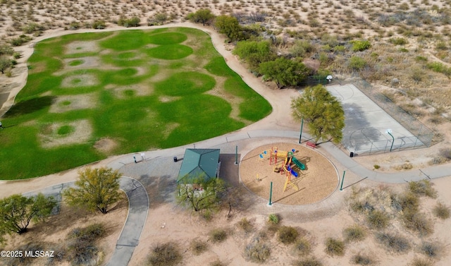 aerial view