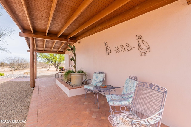 view of patio