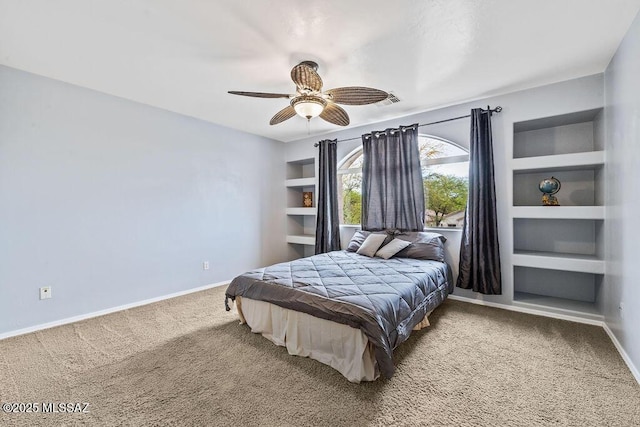 15046 S Harry Truman Pl, Sahuarita, AZ 85629 - carpeted bedroom with baseboards and a ceiling fan