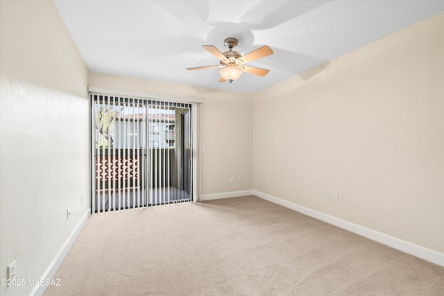 5751 N Kolb Rd Unit 2101, Tucson, AZ 85750 - carpeted spare room with ceiling fan and baseboards