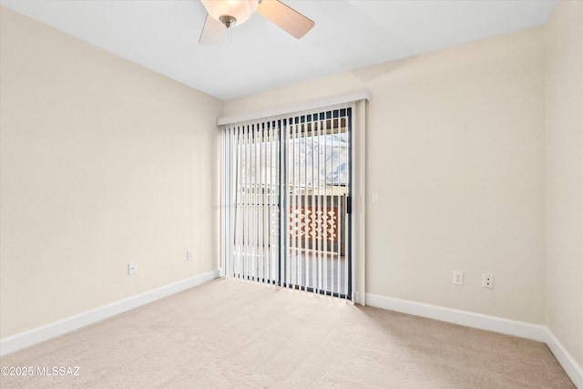 5751 N Kolb Rd Unit 2101, Tucson, AZ 85750 - unfurnished room featuring carpet floors, baseboards, and a ceiling fan