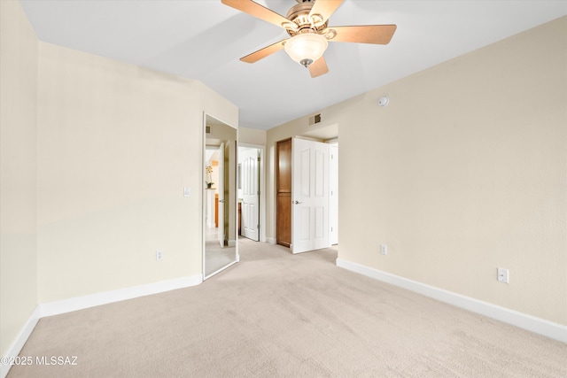 5751 N Kolb Rd Unit 2101, Tucson, AZ 85750 - empty room with carpet floors, baseboards, and a ceiling fan