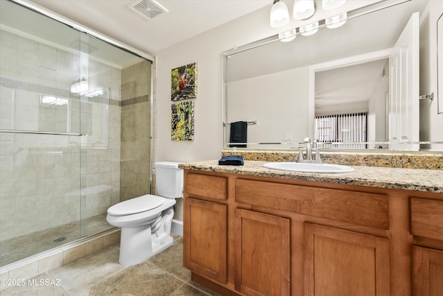 5751 N Kolb Rd Unit 2101, Tucson, AZ 85750 - full bath featuring vanity, a shower stall, and toilet