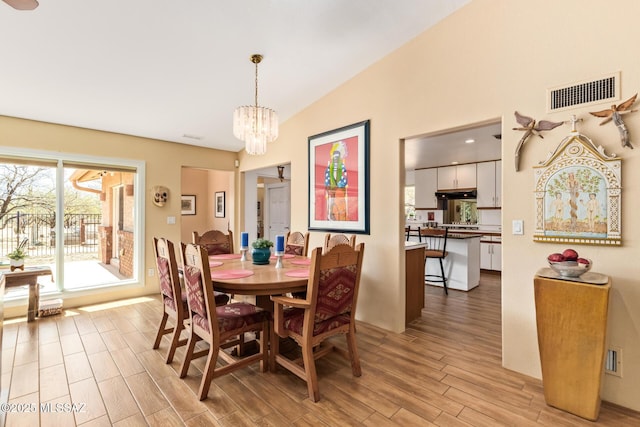 4720 E Wagon Train Rd, Tucson, AZ 85739 - kitchen featuring white cabinetry, stainless steel appliances, under cabinet range hood, visible vents, and wood finished floors