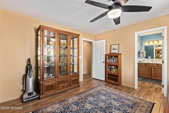 4720 E Wagon Train Rd, Tucson, AZ 85739 - bathroom featuring vanity and a bath