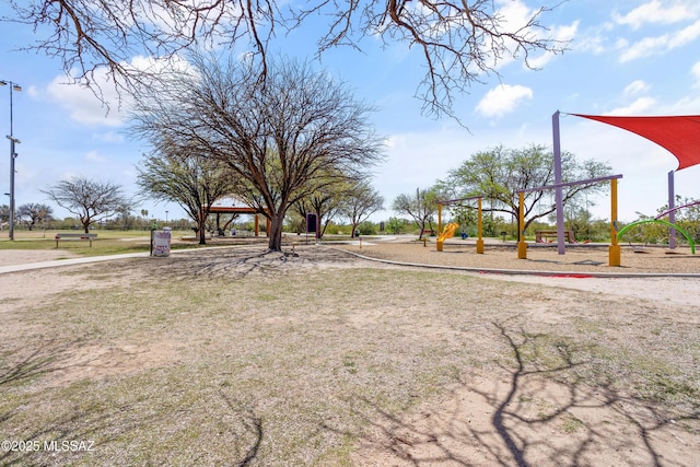 9704 E Paseo, San Rosendo, Tucson, AZ 85747 - view of yard with a gazebo and playground community