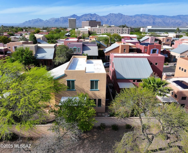 5200 E Calle Vista De Colores, Tucson, AZ 85711 - aerial perspective of suburban area with a mountainous background