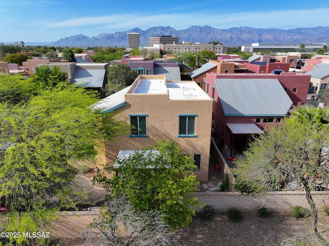 5200 E Calle Vista De Colores, Tucson, AZ 85711 - aerial perspective of suburban area featuring a mountainous background