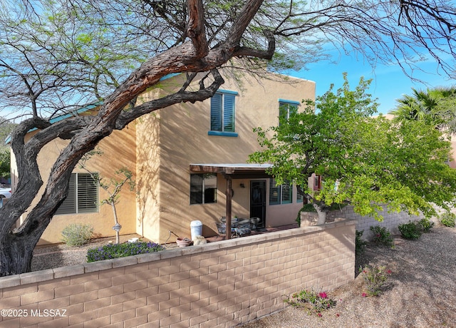 5200 E Calle Vista De Colores, Tucson, AZ 85711 - back of property with stucco siding