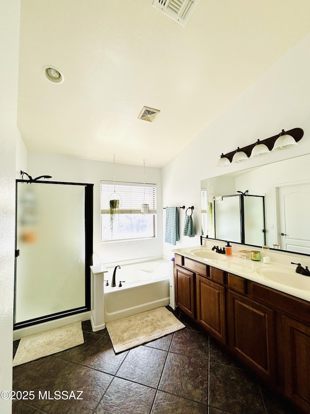 8332 S Otis Dr, Tucson, AZ 85747 - bedroom featuring carpet flooring, multiple windows, lofted ceiling, and arched walkways