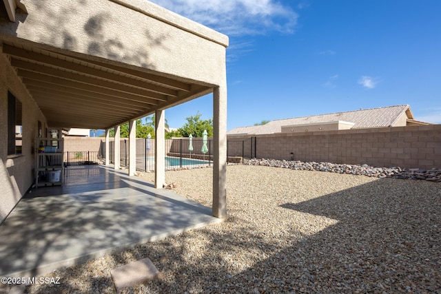 10532 E Malta St, Tucson, AZ 85747 - view of patio featuring a fenced backyard