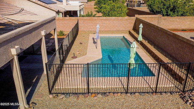 10532 E Malta St, Tucson, AZ 85747 - view of swimming pool featuring a fenced backyard