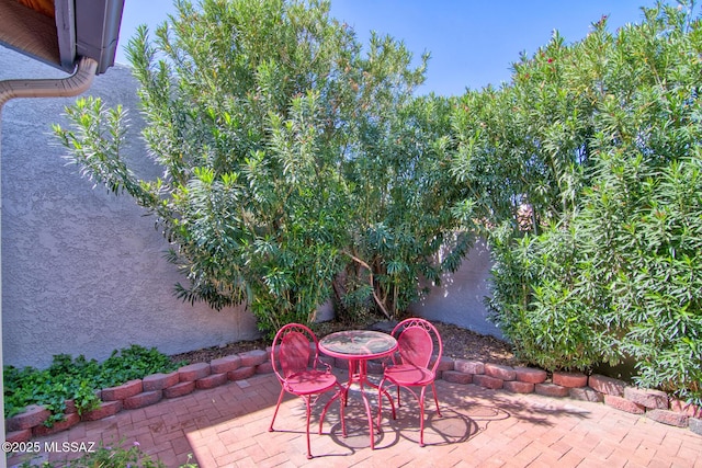 view of patio