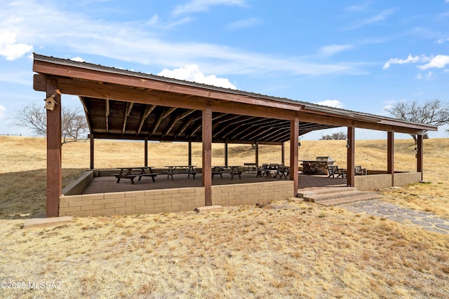view of home's community featuring a gazebo
