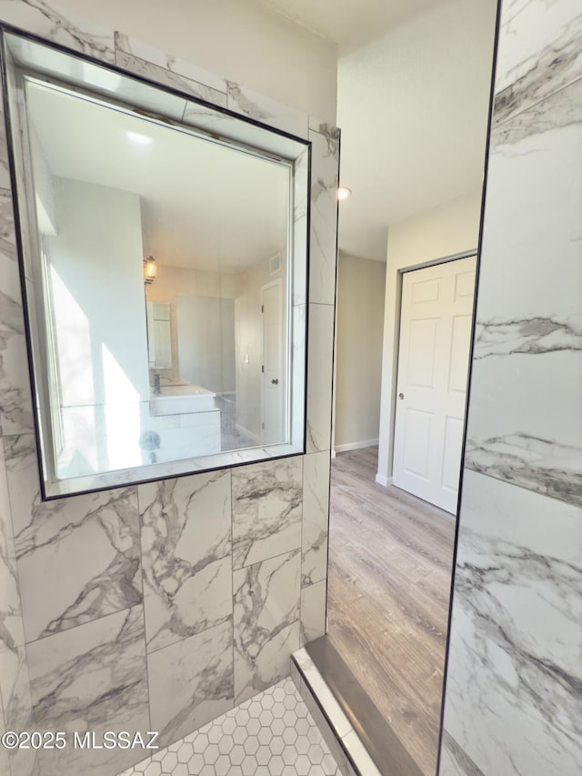 3438 Avenida Del Pueblo, Tucson, AZ 85746 - bathroom with a walk in shower