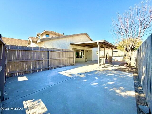 3438 Avenida Del Pueblo, Tucson, AZ 85746 - view of patio / terrace featuring a fenced backyard