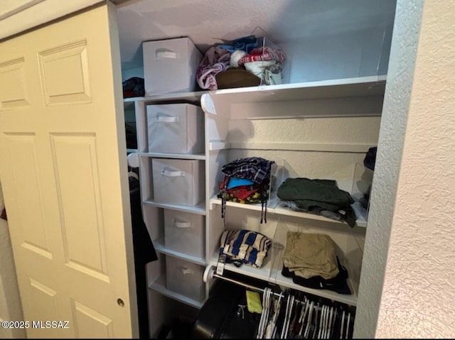 view of storage