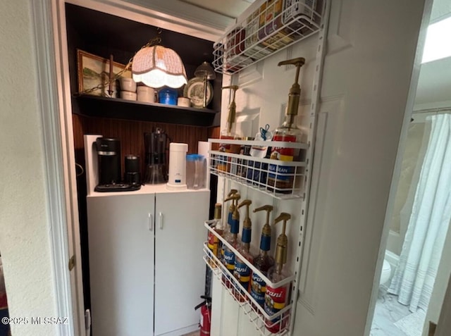 view of pantry