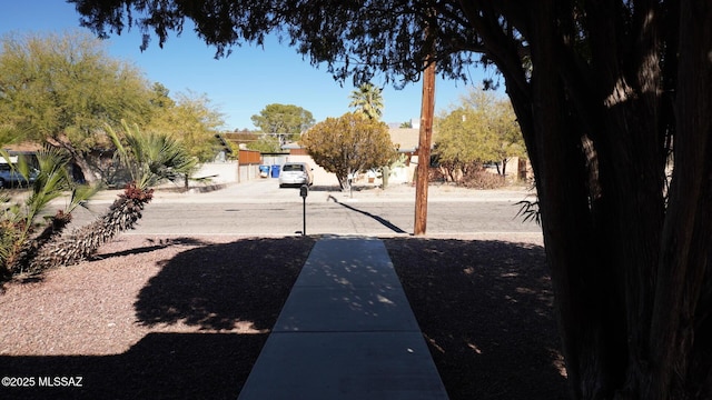 view of road