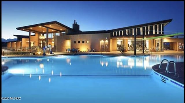 view of pool