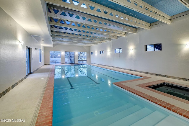 view of pool