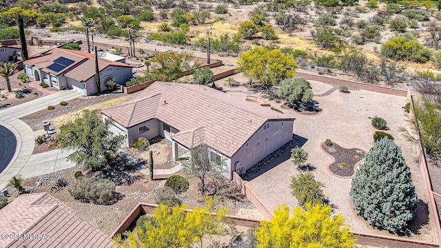 4661 S Desert Grove Ct, Green Valley, AZ 85622 - drone / aerial view