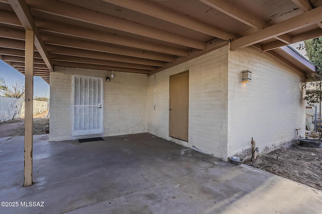 view of patio / terrace