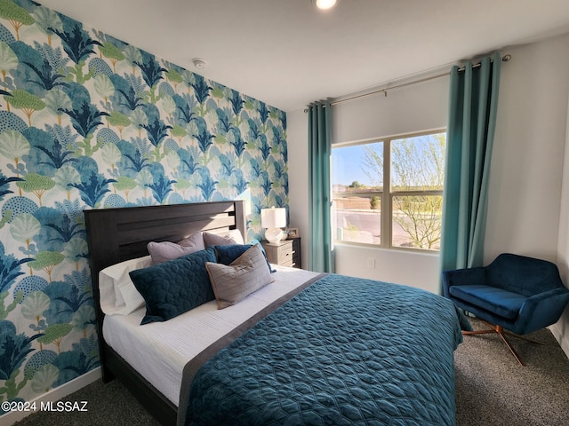 14023 E Canidae Dr E, Vail, AZ 85641 - bedroom featuring carpet flooring and wallpapered walls