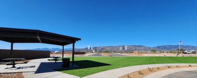 14023 E Canidae Dr E, Vail, AZ 85641 - exterior space with a mountain view