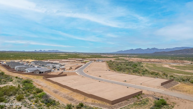 14023 E Canidae Dr E, Vail, AZ 85641 - drone / aerial view featuring a mountain view