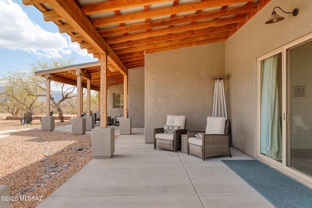 view of patio
