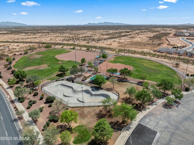 33743 S Ballad Dr, Red Rock, AZ 85145 - aerial view featuring a mountain view and a desert view