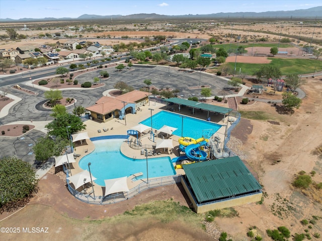 33743 S Ballad Dr, Red Rock, AZ 85145 - drone / aerial view with a mountain view