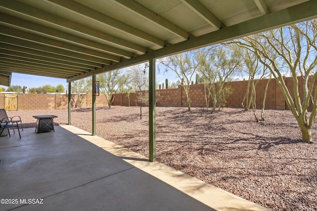 2301 W Montrose Pl, Tucson, AZ 85741 - view of patio / terrace featuring a fenced backyard