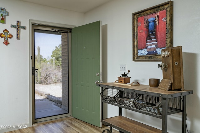 2301 W Montrose Pl, Tucson, AZ 85741 - entryway with wood finished floors