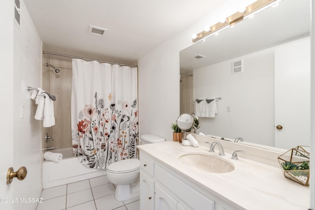 538 N Dodge Blvd, Tucson, AZ 85716 - full bath with tile patterned floors, visible vents, toilet, and vanity