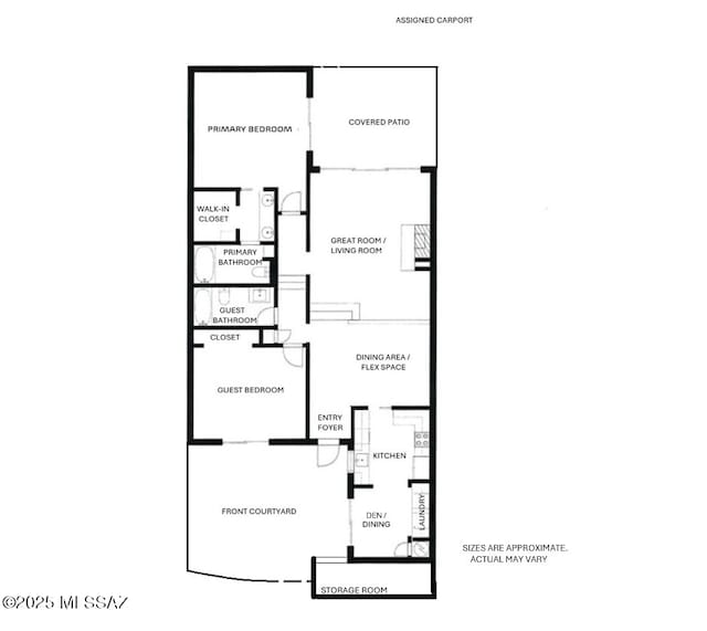 538 N Dodge Blvd, Tucson, AZ 85716 - floor plan