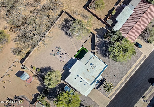 drone / aerial view