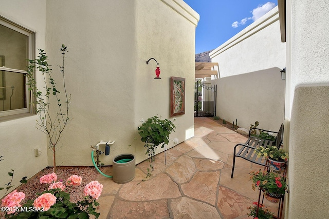 view of patio